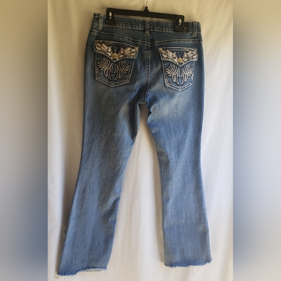 Love Indigo Premium Jeans Womens 10 Blue Denim Stretch . - Picture 3 of 12